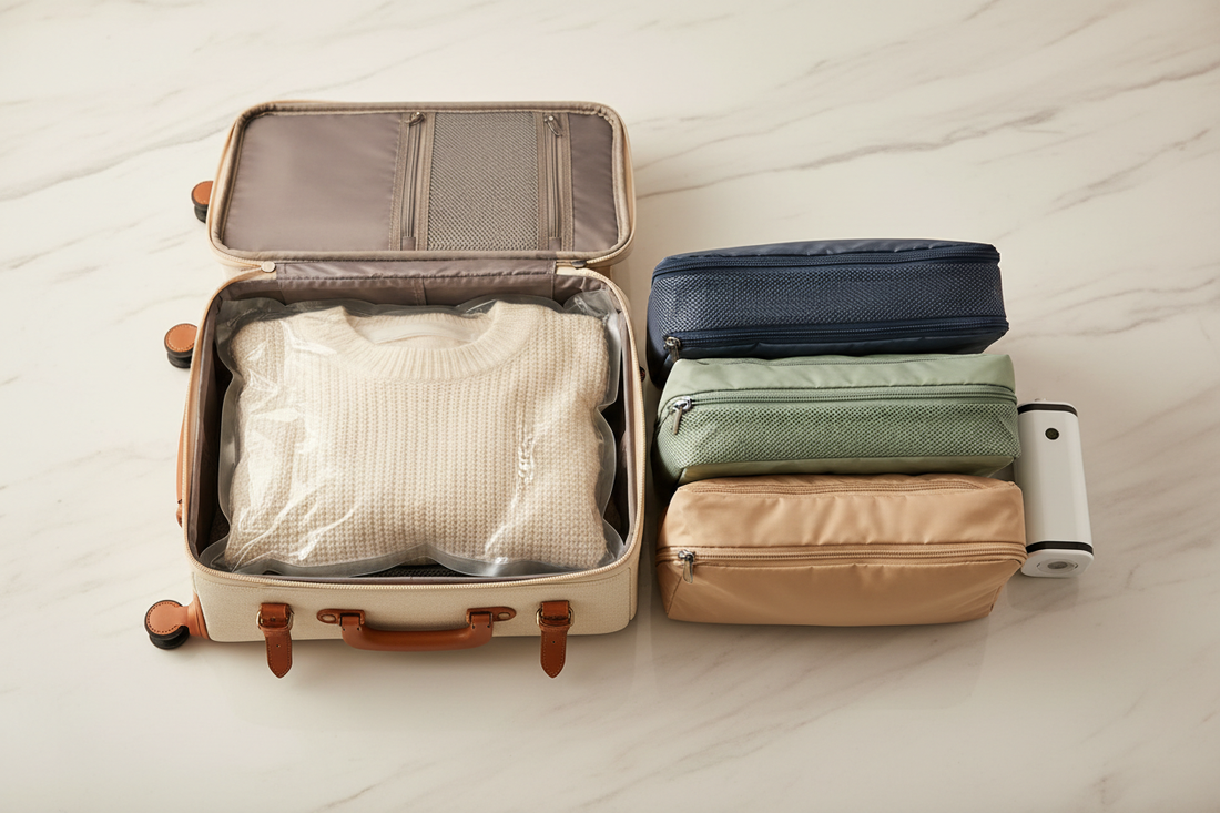 Valise cabine avec compression : gagnez 40% d'espace sans changer de valise