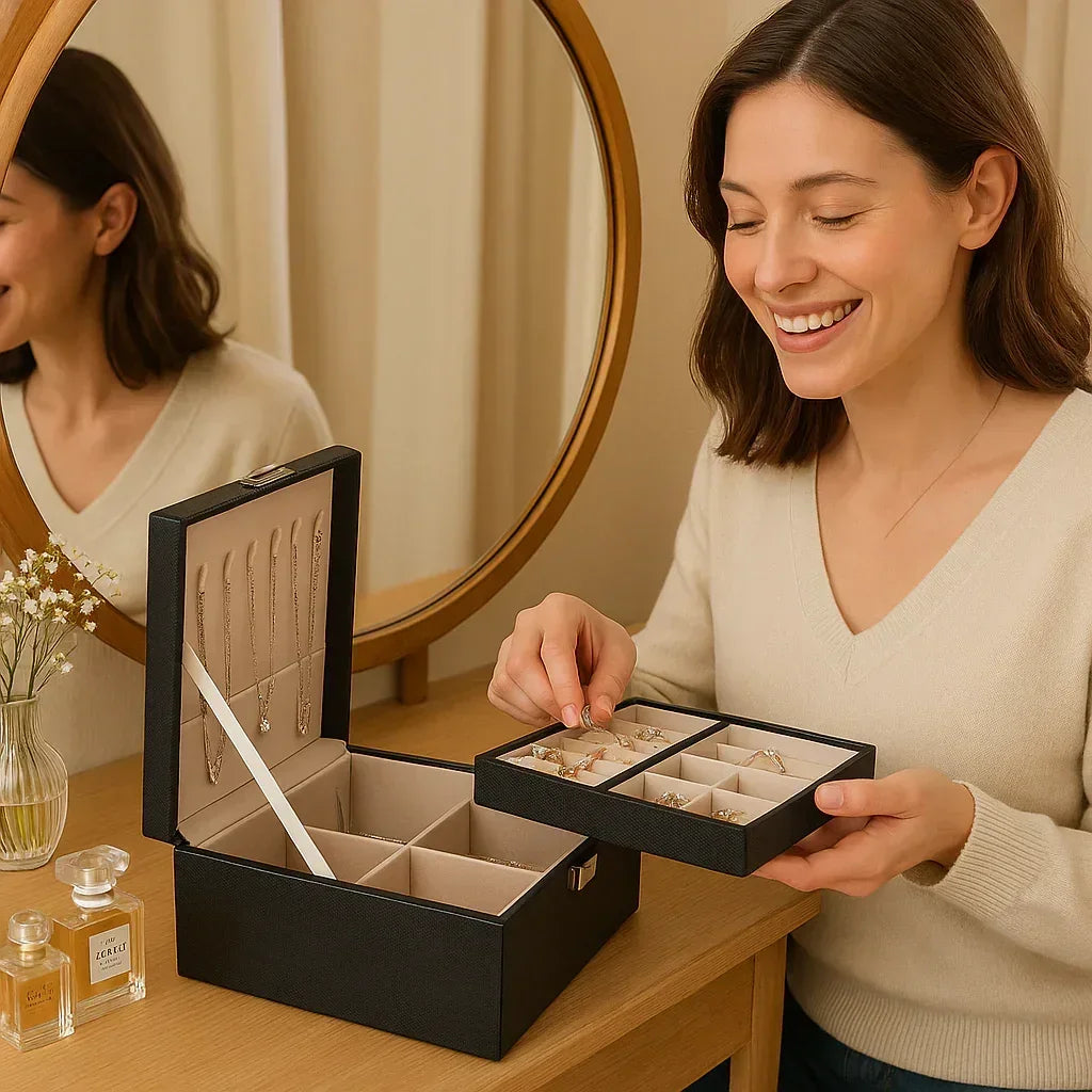 Boite bijoux | Eleganza™ - Rangement Chic