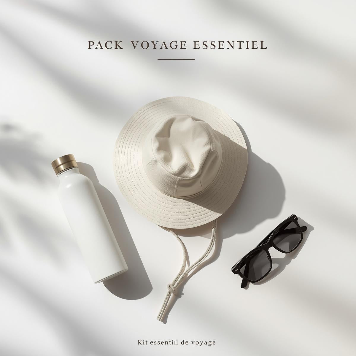 pack voyage essentiel évasion estivale pour homme