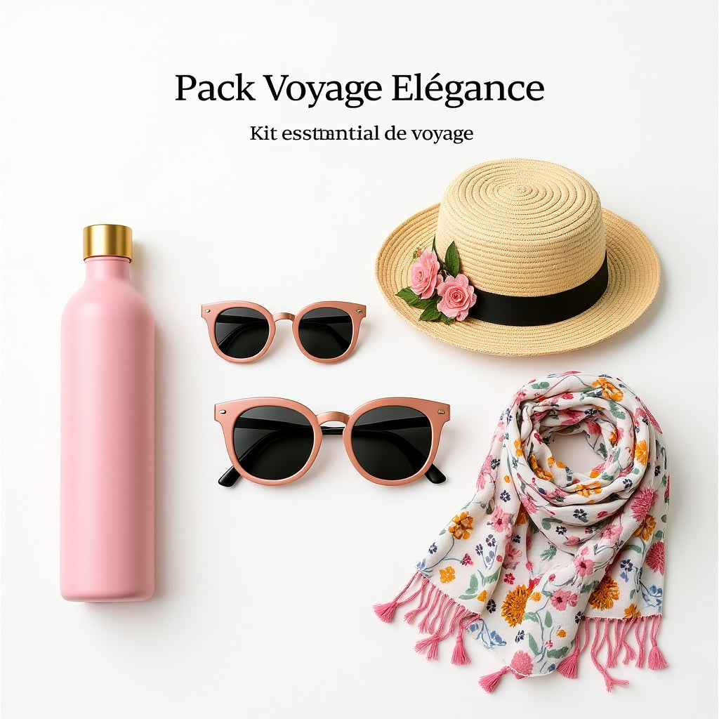 pack voyage essentiel évasion estivale pour femme