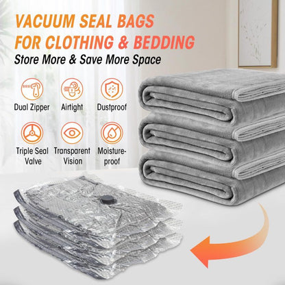 Sac de compression voyage sous vide | VackFox™
