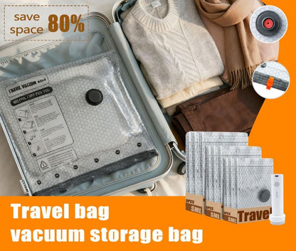 Sac de compression voyage sous vide | VackFox™