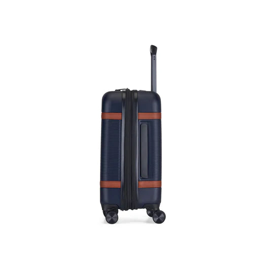 Valise cabine Bugatti Wellington avec 8 roues 360° et finitions vegan leather