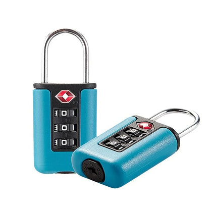 Cadenas TSA fixe sur la fermeture eclair dun sac de voyage