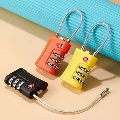 Cadenas TSA pour valise disponible en plusieurs couleurs avec code a 3 chiffres