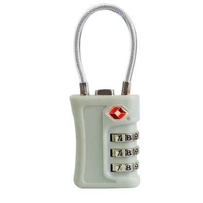 Cadenas TSA pour valise disponible engris léger