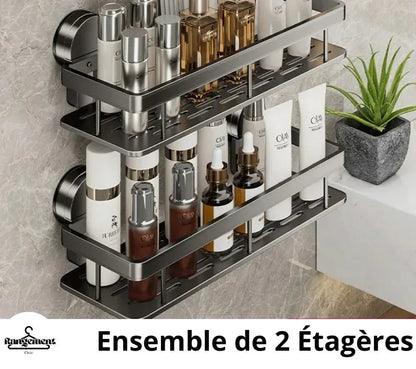 Pour optimiser le rangement dans les pièces d'eau, l'étagère murale cuisine et l'étagère salle de bain s'imposent comme des solutions gain de place indispensables. Vous cherchez une étagère murale design pour apporter une touche moderne, ou peut-être une étagère murale en bambou pour une ambiance naturelle et chaleureuse ? Que ce soit pour une étagère murale salle de bain suspendue au-dessus du lavabo ou une étagère murale cuisine angle pour exploiter un espace perdu, les possibilités sont nombreuses. Pense