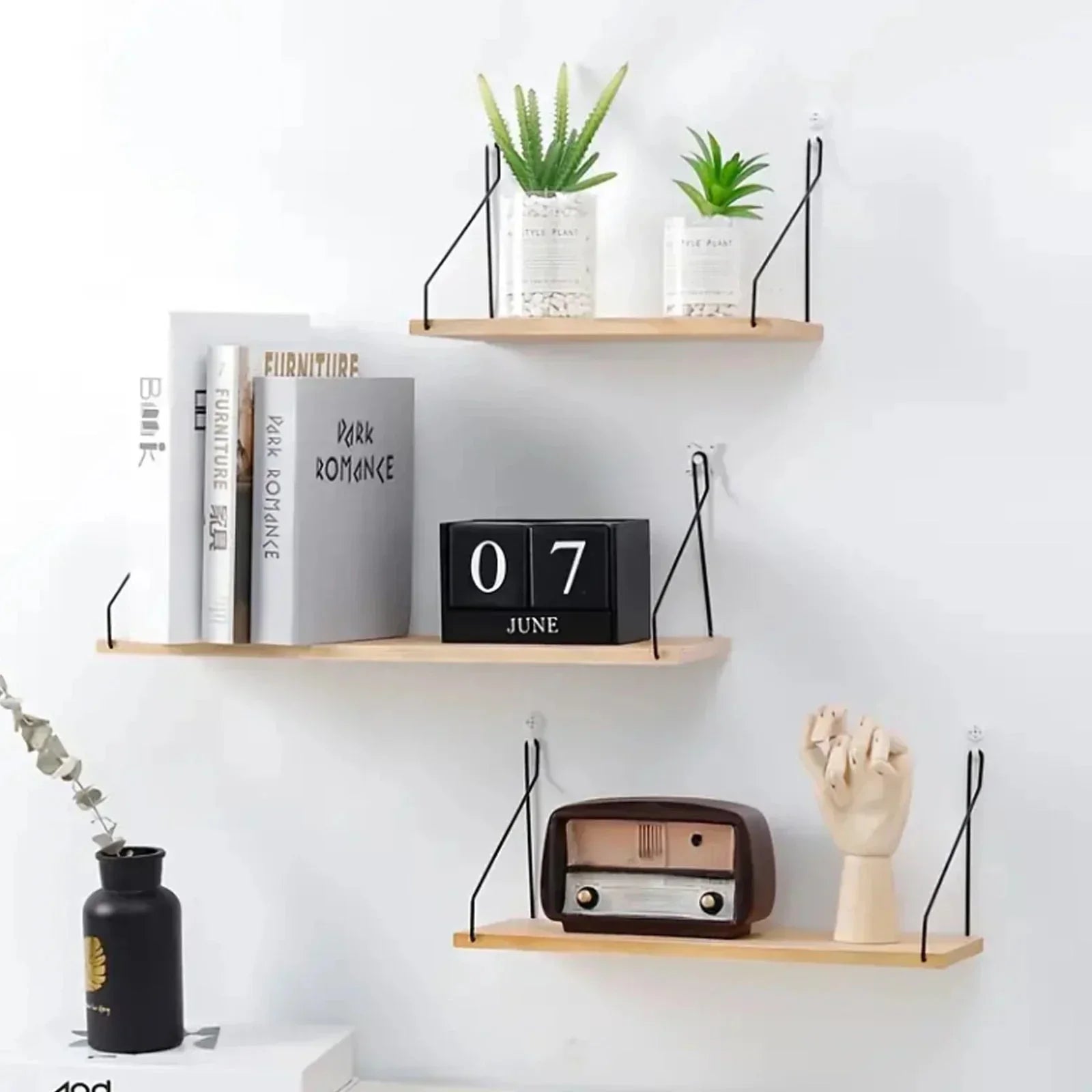 Étagère murale bois | Mur Harmonie™ - Rangement Chic