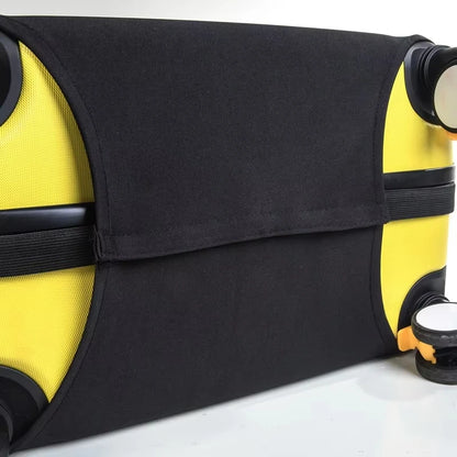 Housse pour valise FlexiGuard extensible protégeant efficacement les bagages contre rayures, saleté et usure lors des voyages en avion ou en train