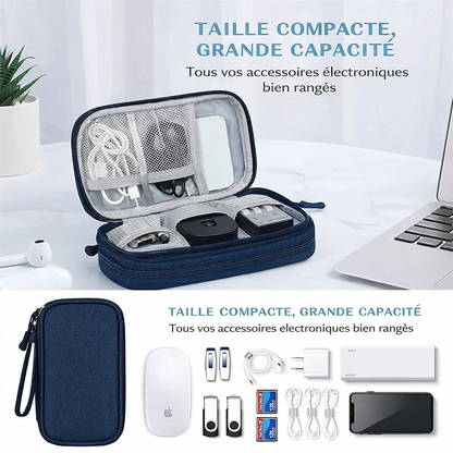 Organisateur câble voyage | TechNest™