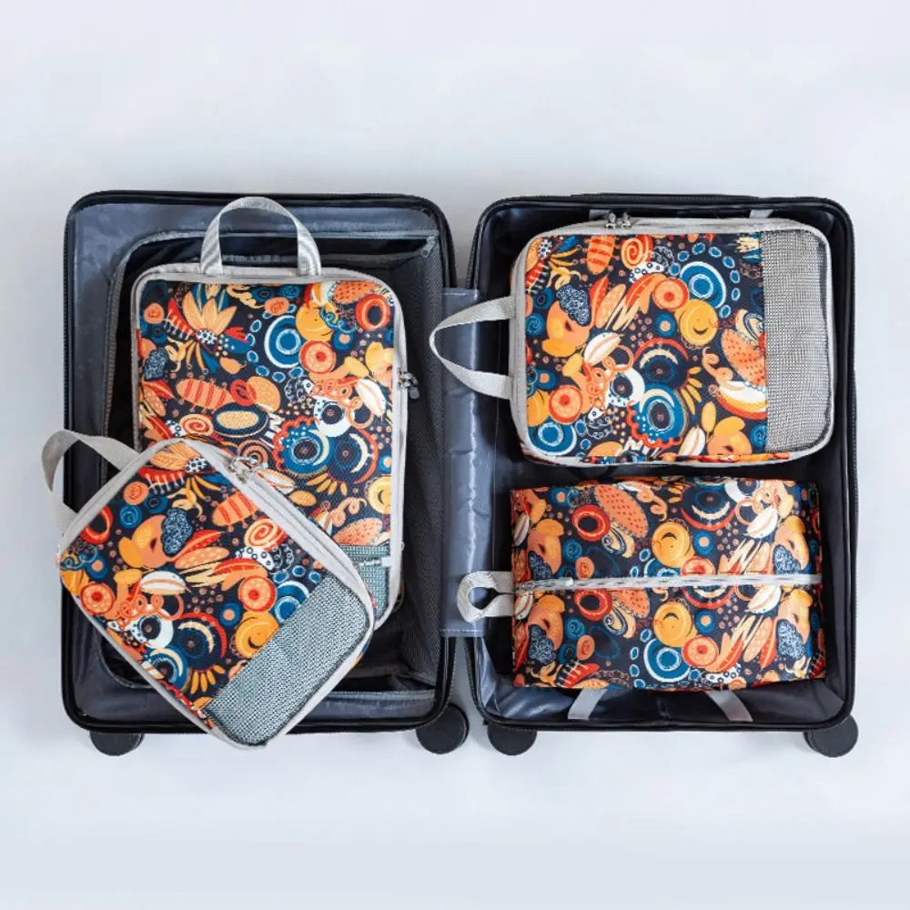 Sac de compression voyage TravelCompress Pro avec système de compression pour vêtements, solution de rangement optimisant l’espace en valise cabine et bagage soute pour voyageurs organisés