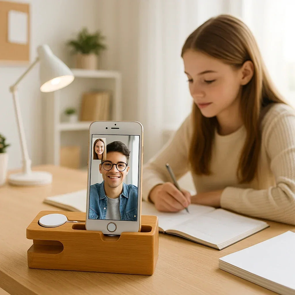 Organiseur de bureau | ZenCharge™ - Rangement Chic