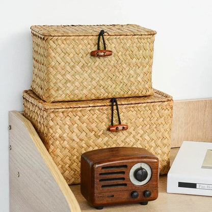 Panier osier | Tressia™ - Rangement Chic
