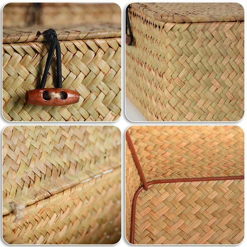 Panier osier | Tressia™ - Rangement Chic