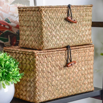 Panier osier | Tressia™ - Rangement Chic