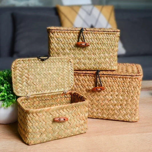 Panier osier | Tressia™ - Rangement Chic