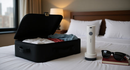 Pompe compression sous vide sac voyage, solide