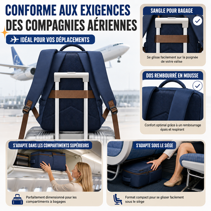 Sac a dos compression sous vide | CompressFly™