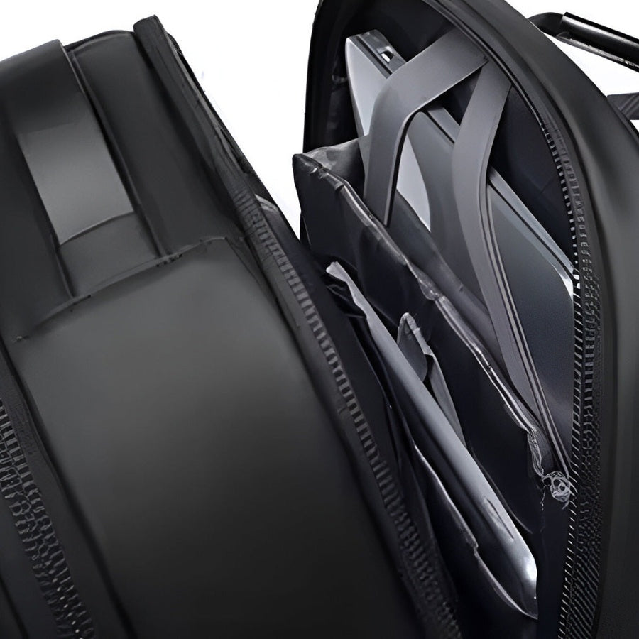sac à dos compression sous vide Evasion Slim avec protection PC et rangements pour ordinateur portable