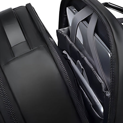 sac à dos compression sous vide Evasion Slim avec protection PC et rangements pour ordinateur portable