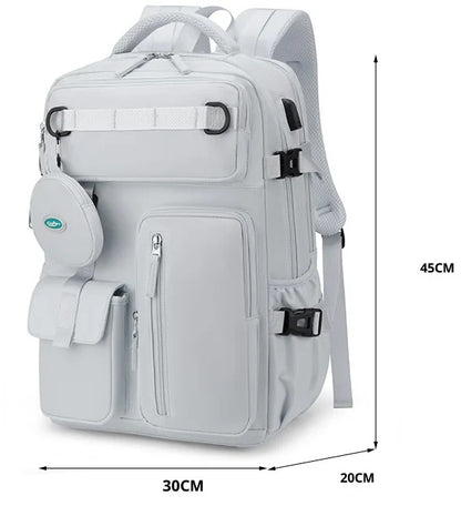 sac a dos voyage avion avec compartiment ordinateur dimensions