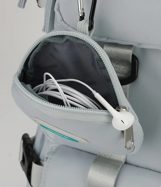 sac a dos voyage avion avec compartiment ordinateur pochette fournie