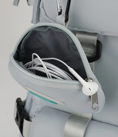 sac a dos voyage avion avec compartiment ordinateur pochette fournie