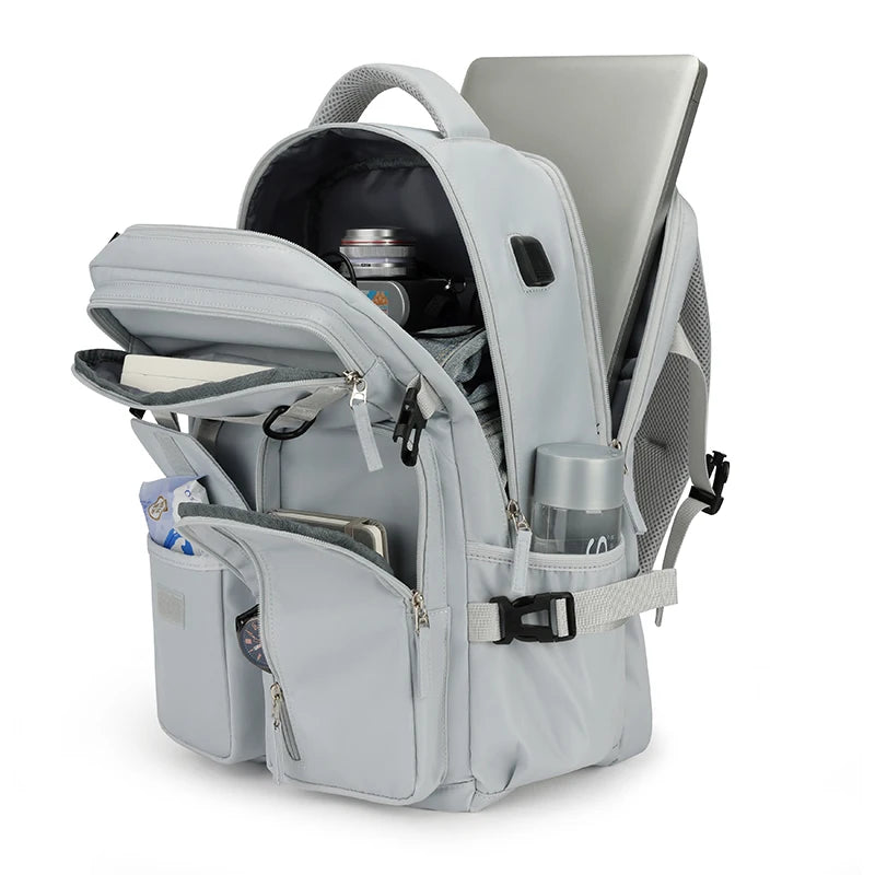 sac a dos voyage avion avec compartiment ordinateur large