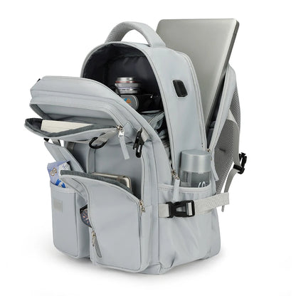 sac a dos voyage avion avec compartiment ordinateur large