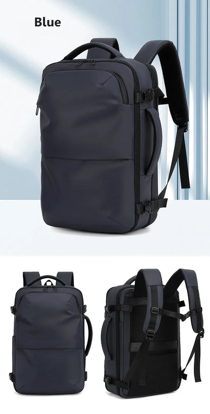 Sac a dos voyage compression sous vide 17 pouces 36-55L