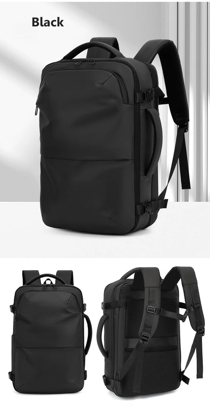 Sac a dos voyage compression sous vide 17 pouces 36-55L
