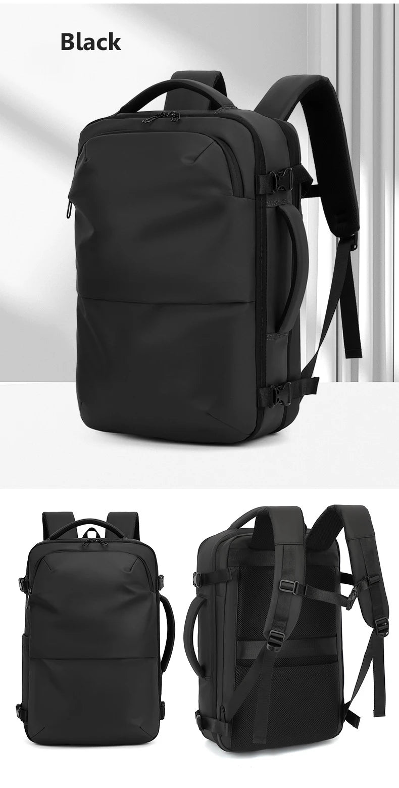 Sac a dos voyage compression sous vide 17 pouces 36-55L