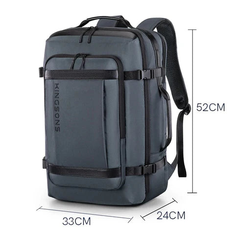 Sac à dos voyage ÉliteVoyage™ premium avec compartiment ordinateur 17 pouces, multiples poches et design ergonomique pour voyages professionnels et loisirs