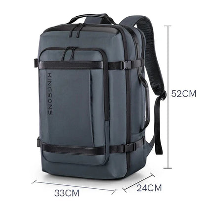 Sac à dos voyage ÉliteVoyage™ premium avec compartiment ordinateur 17 pouces, multiples poches et design ergonomique pour voyages professionnels et loisirs