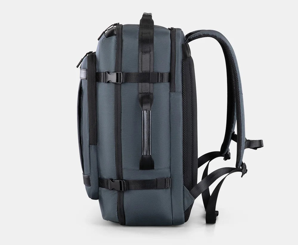 Sac à dos voyage femme et homme ÉliteVoyage™ léger, imperméable, extensible +50%, bretelles rembourrées et ouverture 180° pour organisation optimale