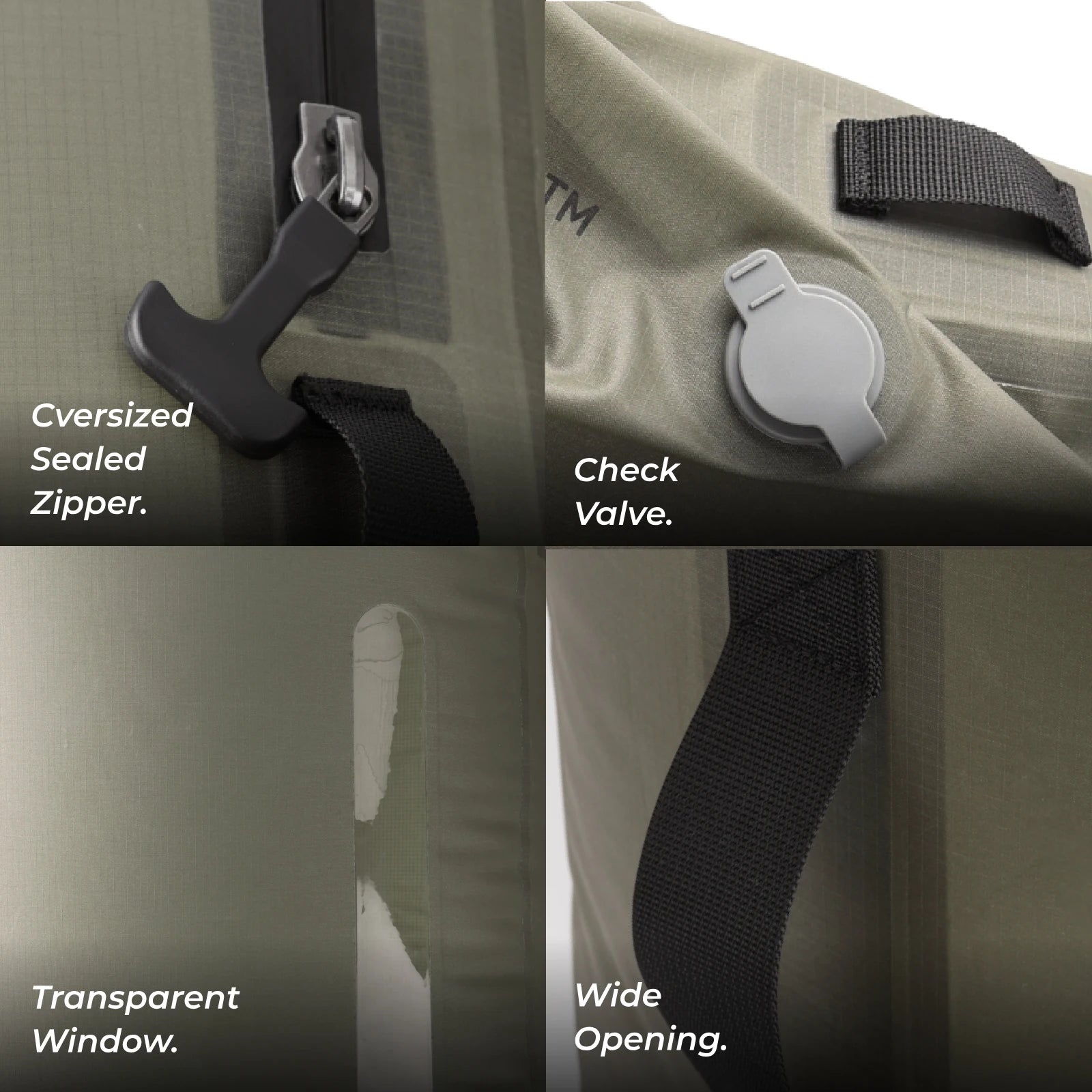 Sac compression voyage VoliVac 18-55 L  avec pompe NanoPump5 et vetements compresses