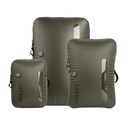 Sac compression voyage VoliVacset 3 sacs avec pompe NanoPump5 et vetements compresses