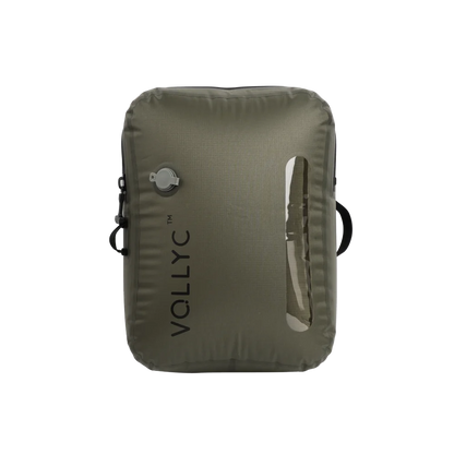 Sac compression voyage VoliVac taille P avec pompe NanoPump5 et vetements compresses