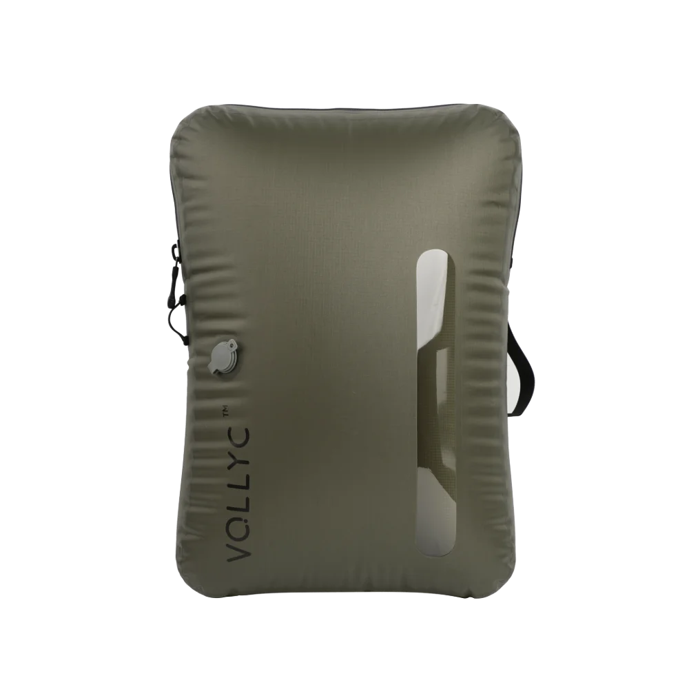 Sac compression voyage VoliVac taille M avec pompe NanoPump5 et vetements compresses