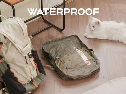 Sac compression voyage VoliVac 18-55 L  avec pompe NanoPump5 et vetements compresses