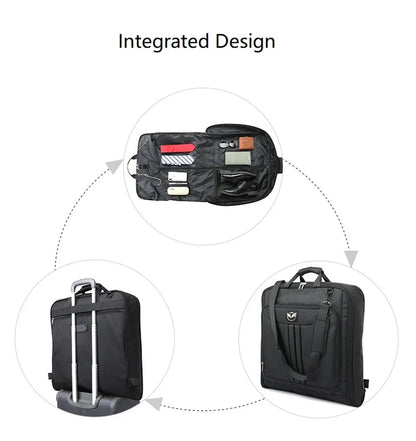 sac de voyage costume anti-froisse suspendu étapes, organisation valise cabine