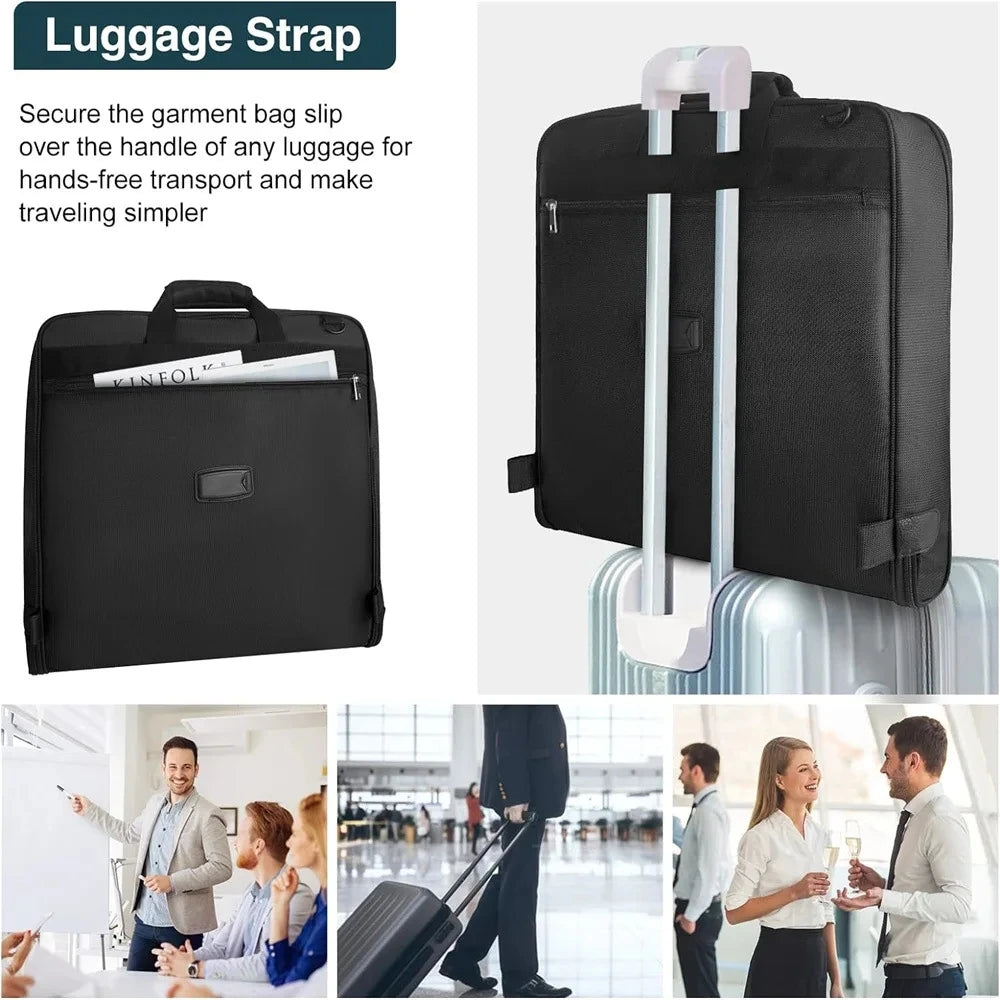 Sac de voyage costume anti-froisse suspendu sangle valise pour organisation bagages