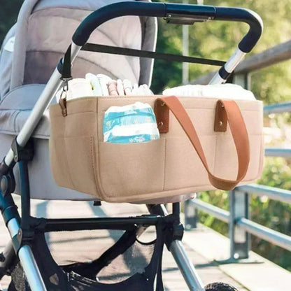 organisateur de poussette universel, sac de rangement pour poussette bébé, organisateur de poussette grande capacité, panier de rangement pliable pour poussette, sac suspendu pour poussette de voyage, organisateur de poussette en feutre élégant, rangement poussette pour couches et biberons, sac de poussette multifonction avec poches, organisateur de poussette portable avec poignées, rangement pratique pour accessoires de bébé, organisateur de poussette pour maman active, sac de rangement suspendu pour pouss