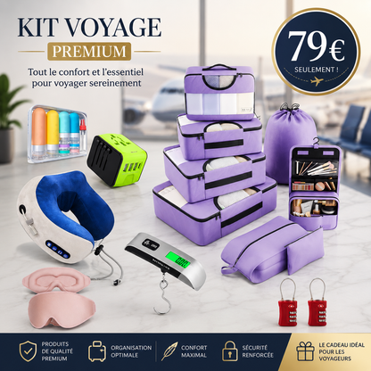 kit voyage complet prix cadeau