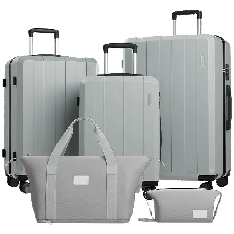 valise cabine Kittravel5 gris, ensemble bagages famille, rangement voyage pratique
